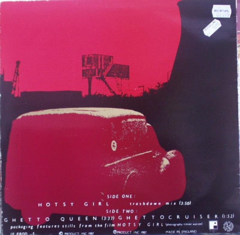 World Domination Enterprises - Hotsy Girl (Trashdown Mix) / Ghetto Queen / Ghetto Cruiser - 12"